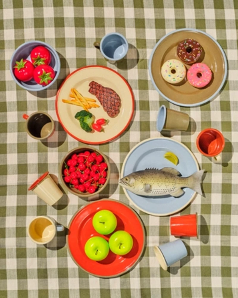 The Get Out Enamelware Plate Set