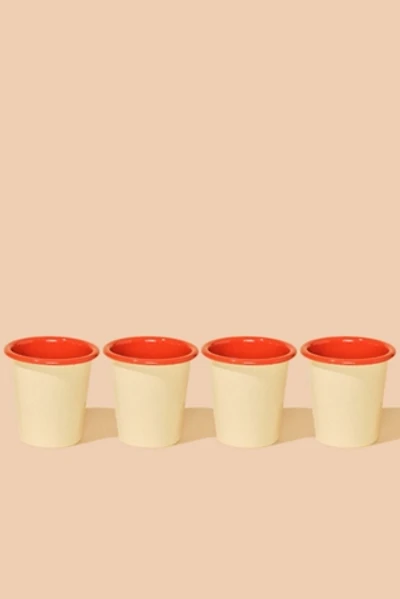 The Get Out Enamelware Tumbler Set