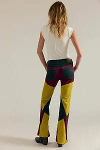 We The Free On Your Side Cord Patched Bootcut Jeans