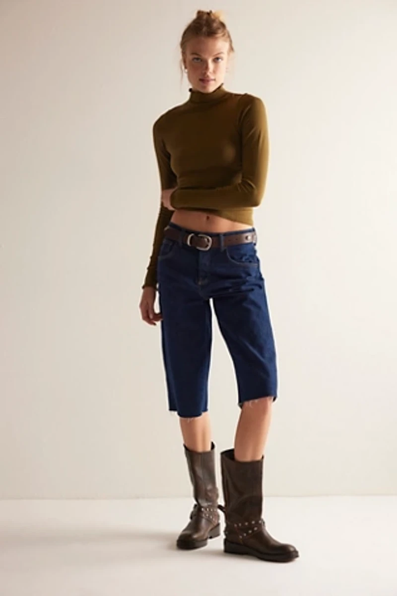 So Soft Seamless Mock Neck