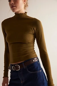 So Soft Seamless Mock Neck