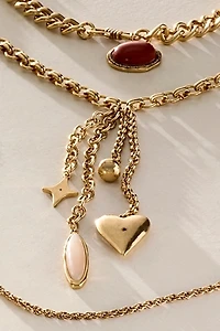 Heather Charm Necklace