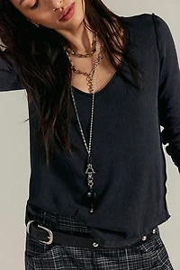 Heather Long Sleeve Top