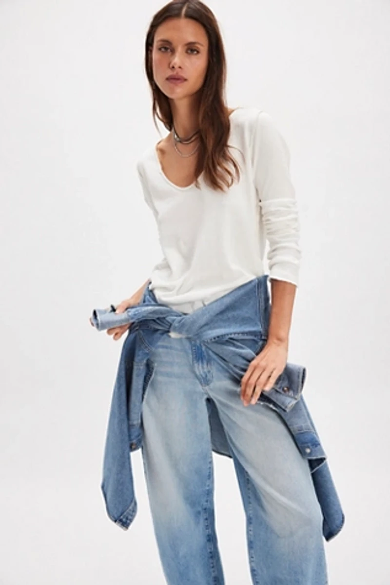 Heather Long Sleeve Top