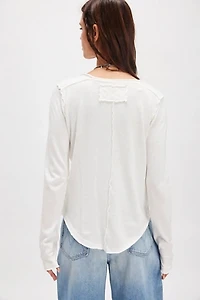 Heather Long Sleeve Top