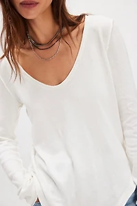 Heather Long Sleeve Top