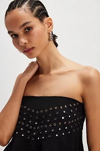 Studded Dreamer Tube Top