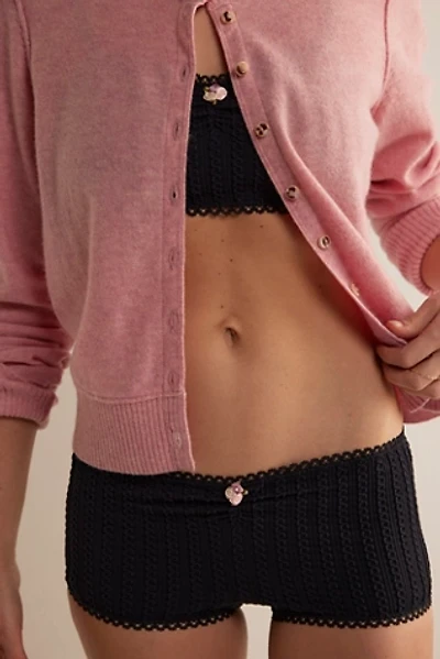 Ella Cable Knit Seamless Shorties