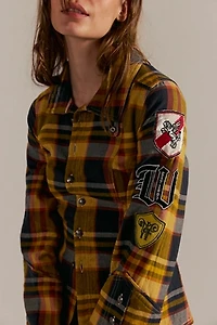We The Free Club Plaid Top