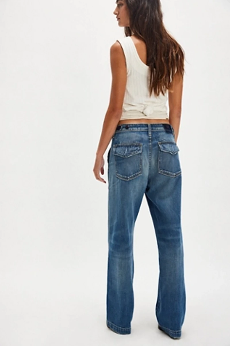 AMO Easy Army Slouch Boyfriend Jeans