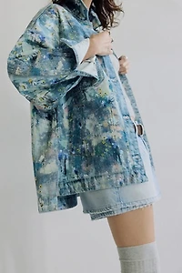 We The Free Madison City Illusions Denim Jacket