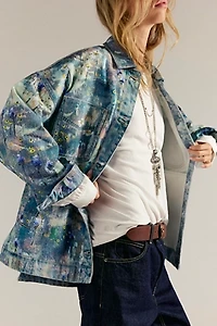 We The Free Madison City Illusions Denim Jacket