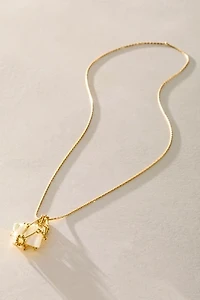 Paja Spiral Crest Necklace