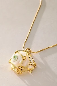 Paja Spiral Crest Necklace