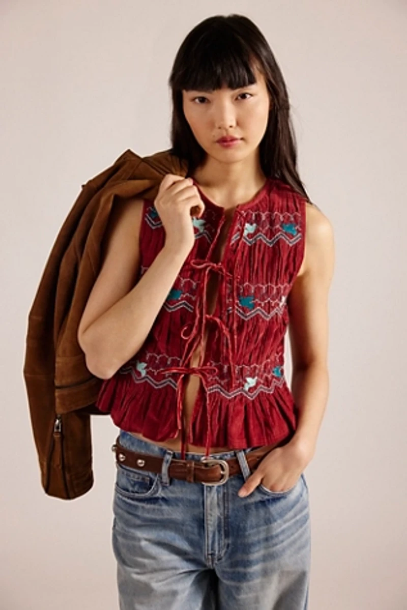 Terra Smocked Maxi Skirt Set