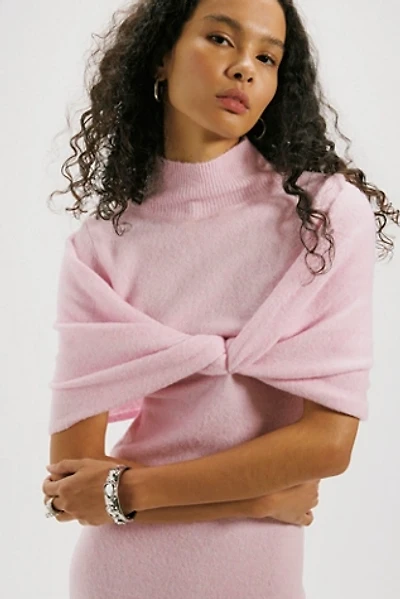 SER.O.YA Wisteria Mock Neck Knit Midi Dress