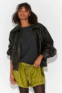 Wisteria Sequin Shorts