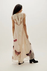 Butterfly Grove Maxi Dress