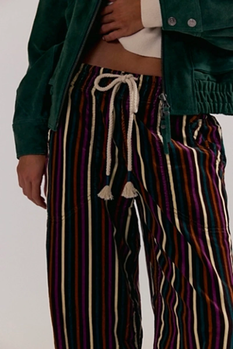 We The Free Easy Peasy Printed Pull-On Cord Jeans