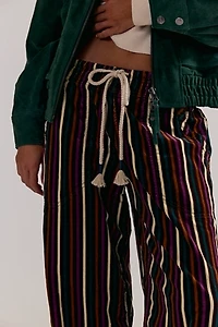 We The Free Easy Peasy Printed Pull-On Cord Jeans