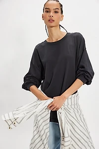 We The Free Perfect Oversized Long Sleeve Top