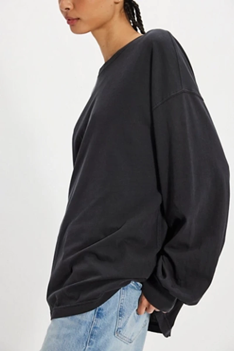 We The Free Perfect Oversized Long Sleeve Top