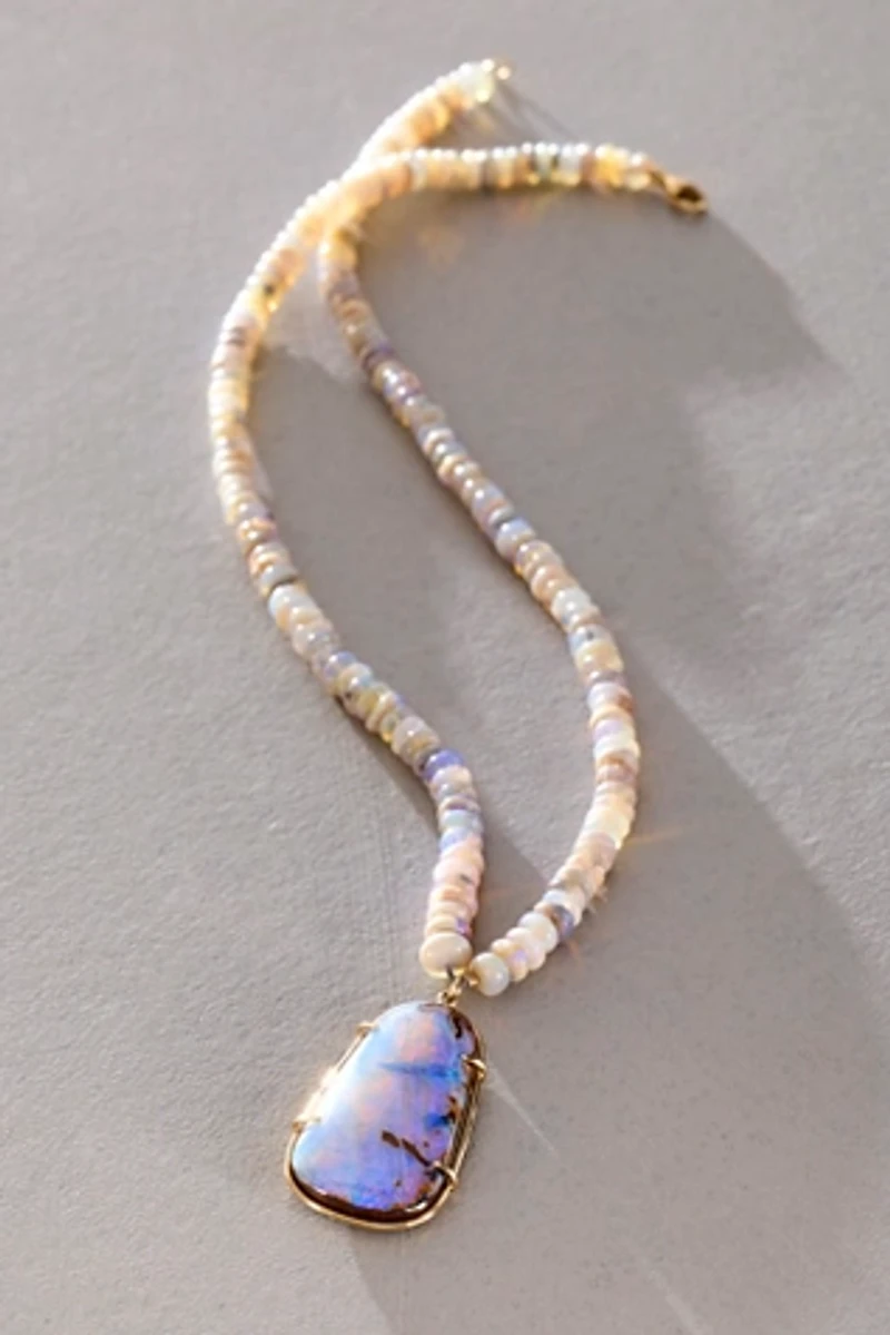 Elisabeth Bell One of a Kind Opal Sky Necklace