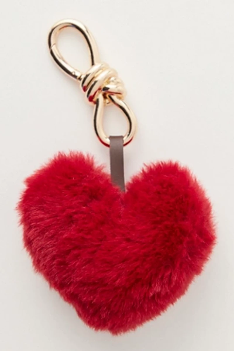 Heart Puff Bag Charm