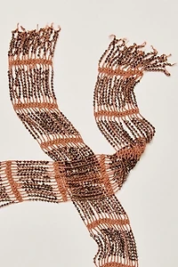 Damsel Metallic Wrap Belt