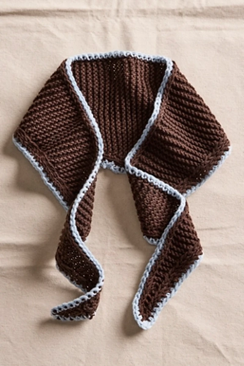 Edith Hand-Crocheted Bandana