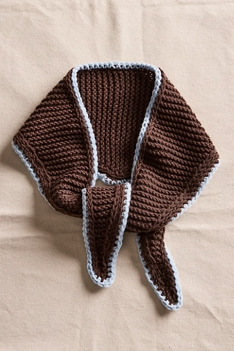 Edith Hand-Crocheted Bandana