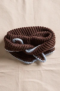 Edith Hand-Crocheted Bandana