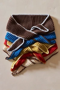 Edith Hand-Crocheted Bandana