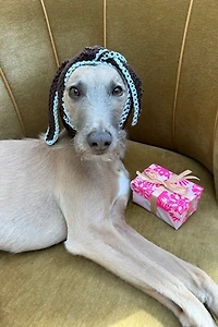 Edith Hand-Crocheted Bandana