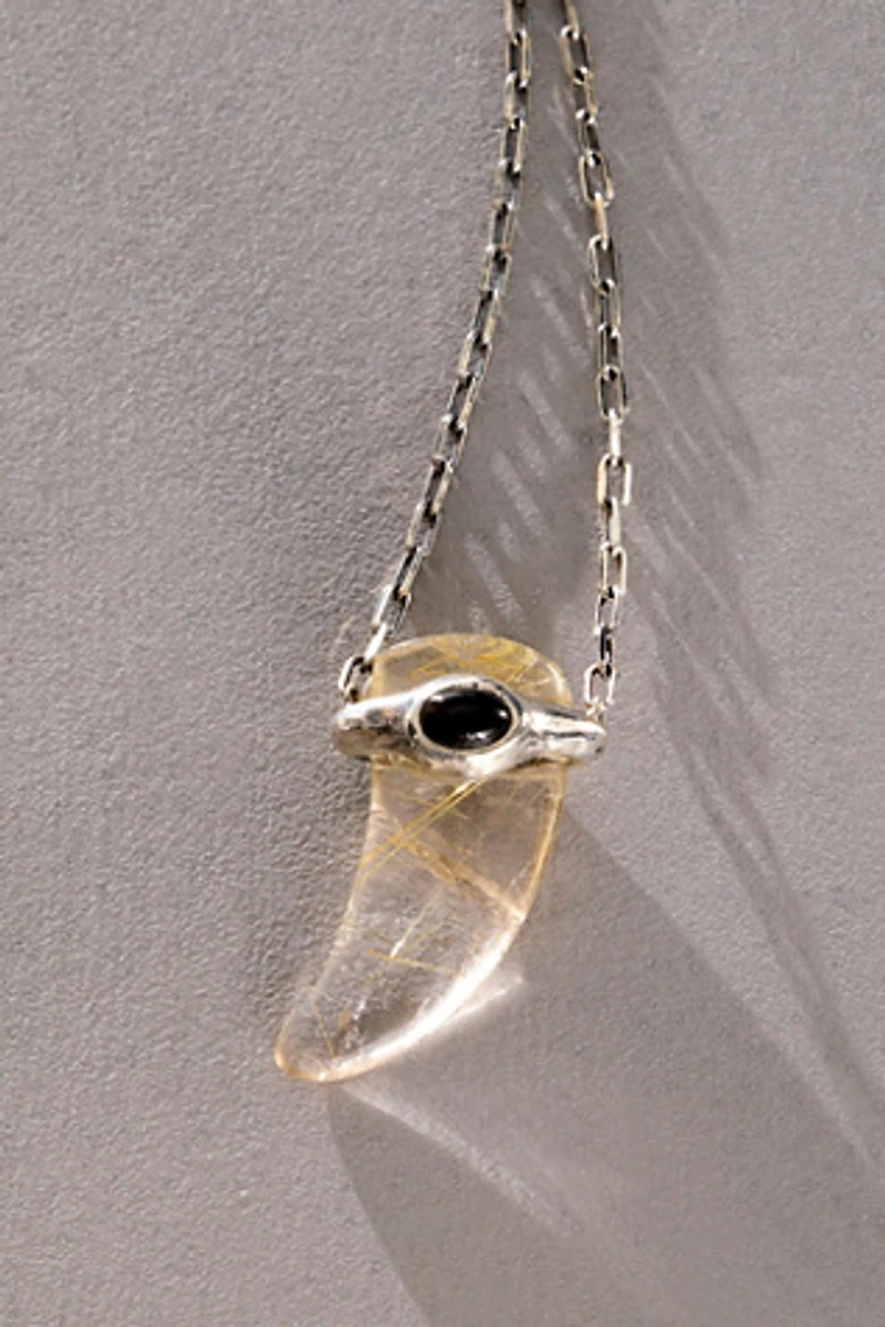 FP x Pamela Love Quartz Aris Pendant Necklace