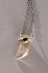 FP x Pamela Love Quartz Aris Pendant Necklace