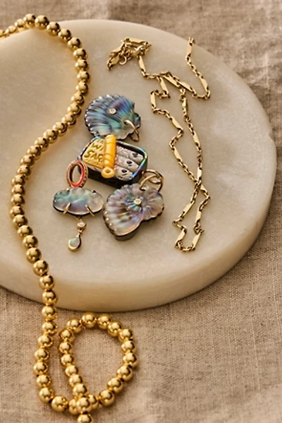 Maura Green Gold Ball Chain Necklace