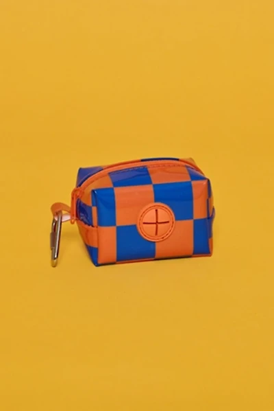 Ware of the Dog Checkered Vinyl Pouch