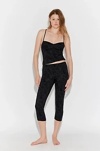 Only Hearts Florentine Scroll Capri Pants