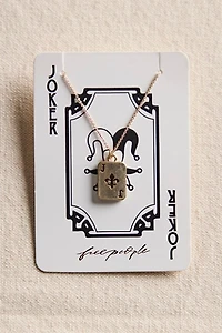 Ace Gold Plated Necklace