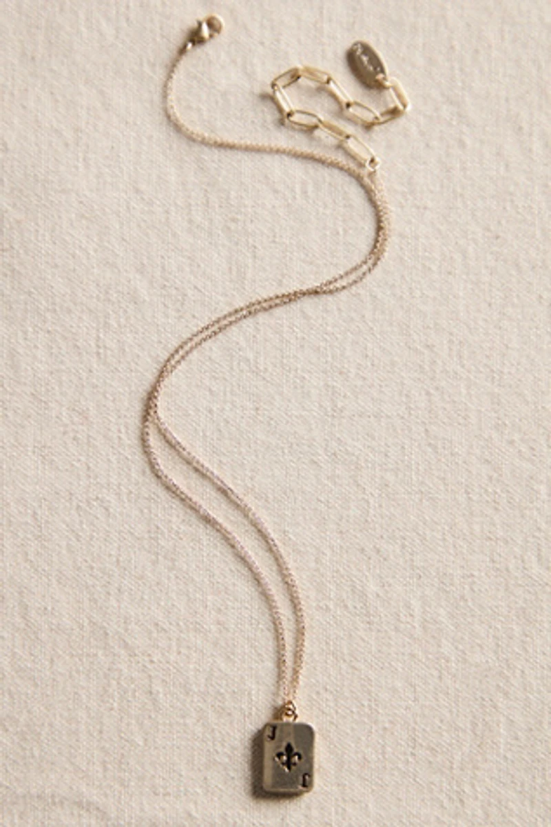 Ace Gold Plated Necklace