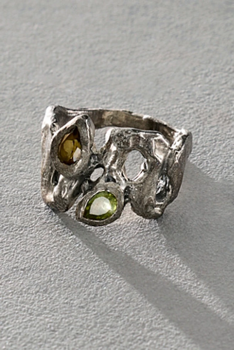 Hansdotter Tourmaline Snake Ring