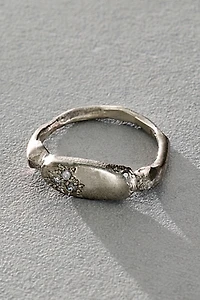 Hansdotter Maeva Silver Signet Ring