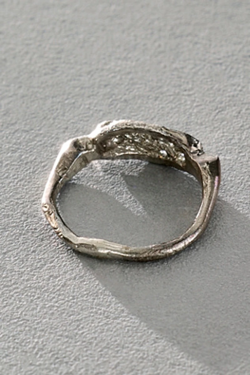 Hansdotter Maeva Silver Signet Ring