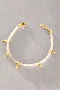 Robindira Unsworth Moonstone Beaded Bracelet