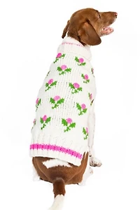 Chilly Dog Rose Bud Sweater