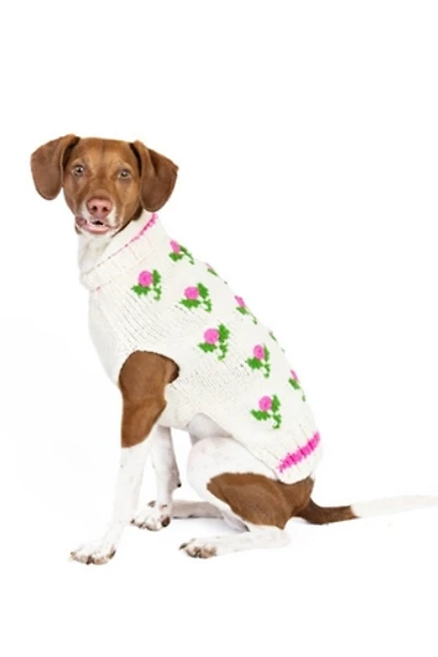 Chilly Dog Rose Bud Sweater