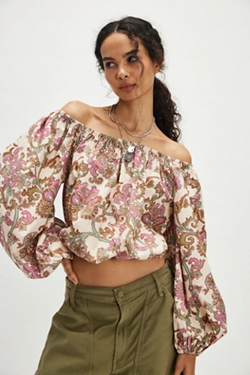 Marlo Printed Blouse