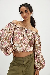 Marlo Printed Blouse