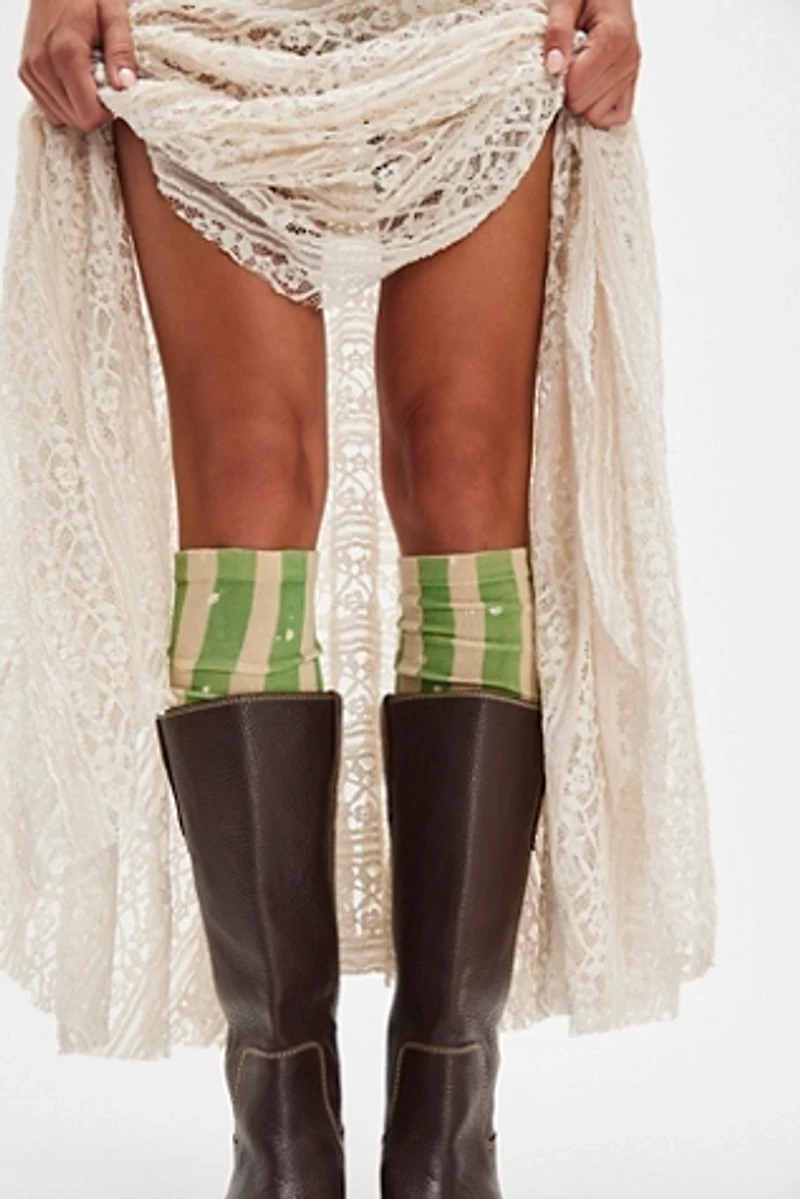 Magnolia Pearl Art Class Over The Knee Socks